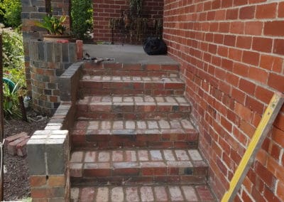 brick step repairs
