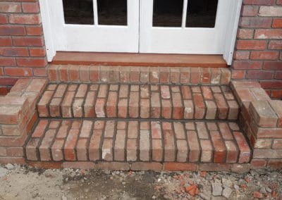 brick steps