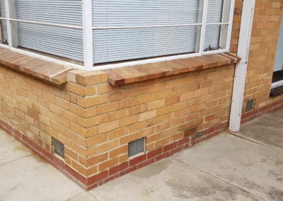 bricklayer for small job completed