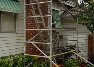 scaffolding for brickwork